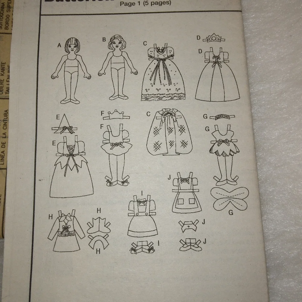 Butterick 3280 Twelve inch fabric 